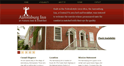 Desktop Screenshot of aaronsburginn.com